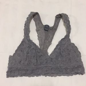 Aerie floral lace bralette - small